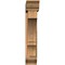 Ekena Millwork Balboa Traditional Smooth Bracket w/ Offset Brace, Western Red Cedar, 7 1/2"W x 34"D x 40"H BKT0806X34X40BOA01SWR - alternate 2